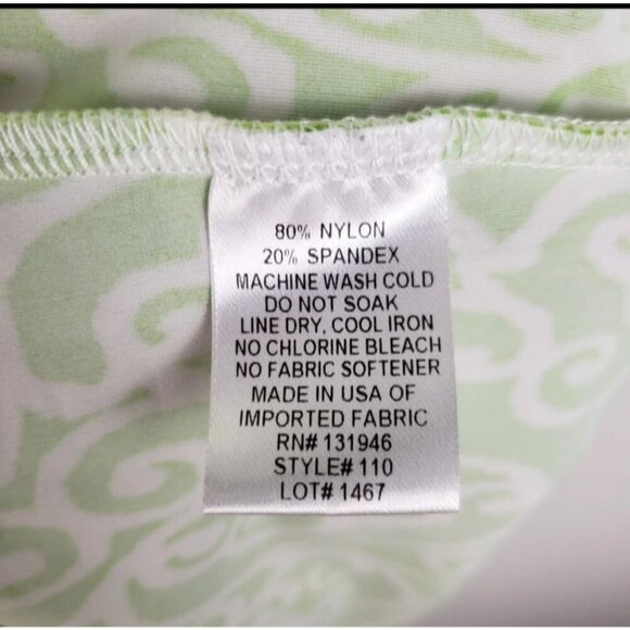 Jude Connally Green Swirl Jude Cloth Sleeveless Beth Dress SIZE-XL - Picture 4 of 5